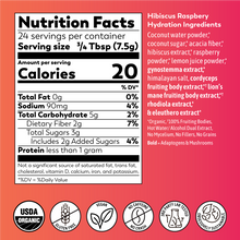 Load image into Gallery viewer, Raspberry Hibiscus Hydration 6oz - Case of 6 - Just Add Water!